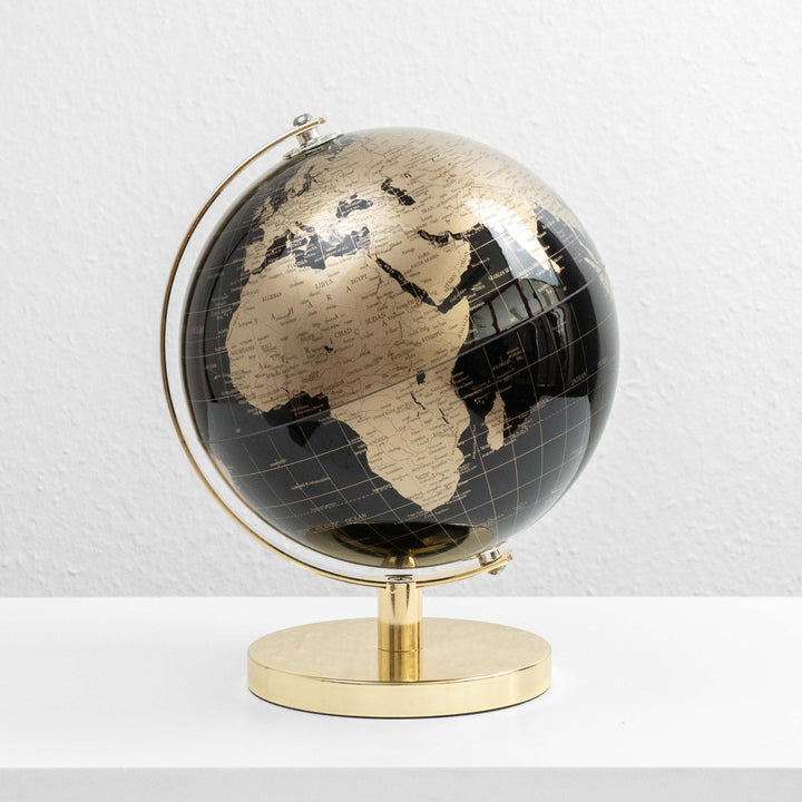 Globo de Oro y Negro (Decoración Moderna)