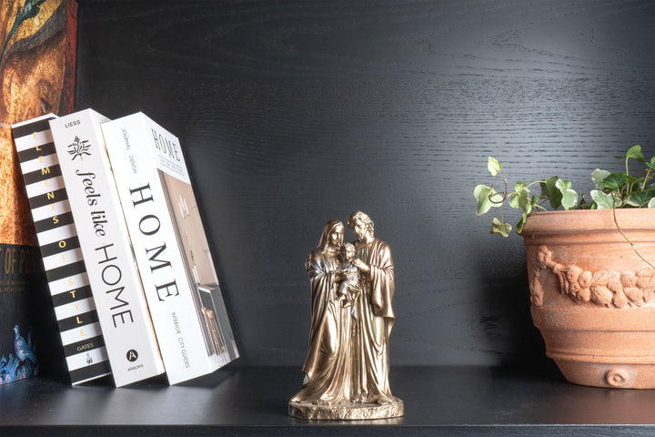 Estatua de la Sagrada Familia – Protectora de las Familias Cristianas (Escultura en Bronce Fundido en Frío)
