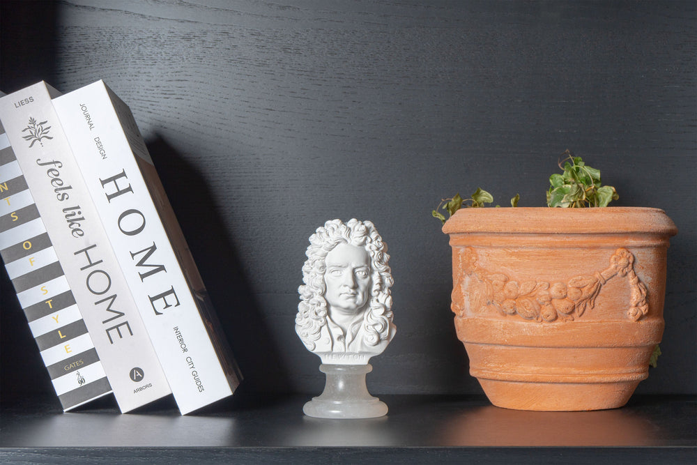 Busto de Isaac Newton — Padre de la física clásica