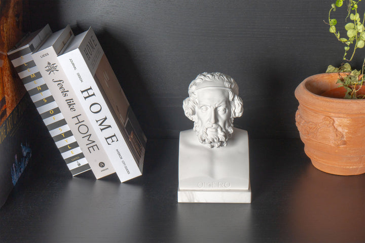 Busto de Homero — Padre de la épica y la mitología griegas