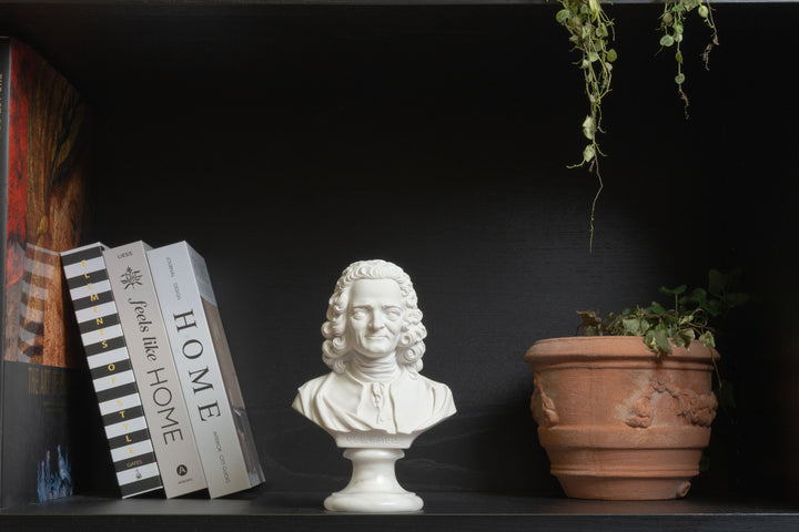 Busto de Voltaire — Espíritu de la Ilustración