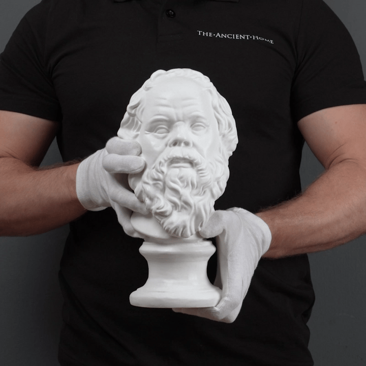 Busto de Sócrates - escultura de filósofo griego