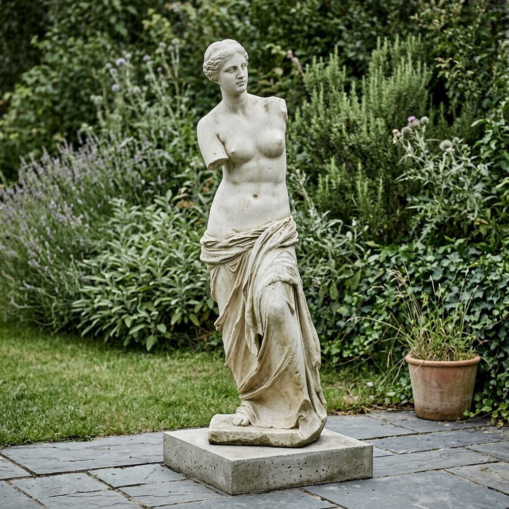 Estatua de Venus de Milo - Escultura de jardín a tamaño real (grande)