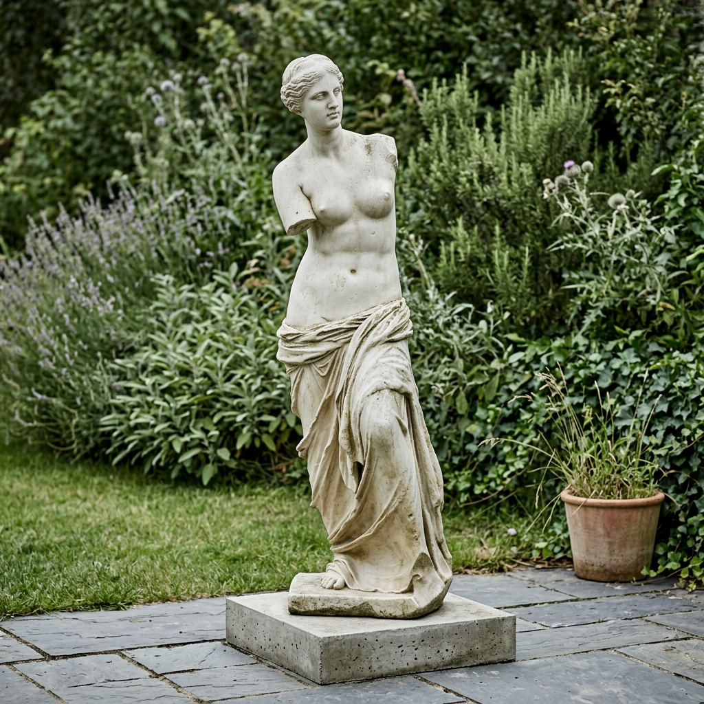 Estatua de Venus de Milo - Escultura de jardín a tamaño real (grande)