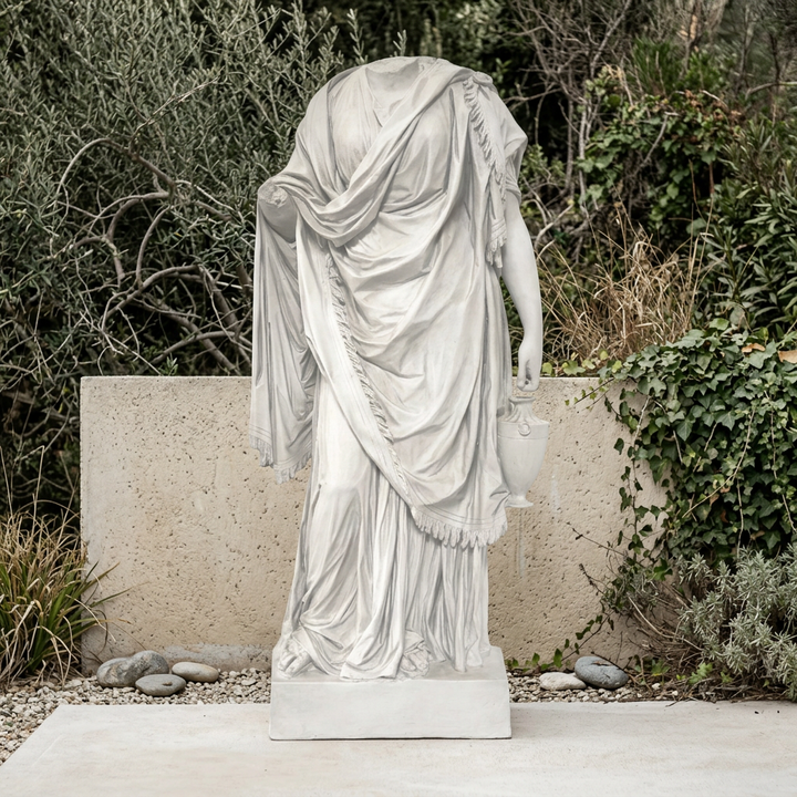 Estatua de torso de Venus - escultura de jardín a tamaño real (grande)