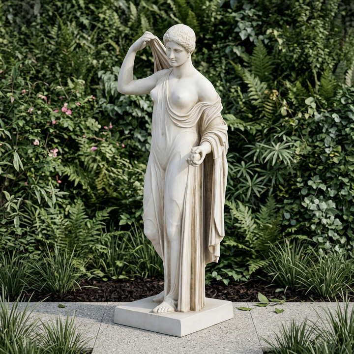 Estatua de Venus Genetrix - Afrodita de Fréjus - Escultura de jardín a tamaño real (Grande)