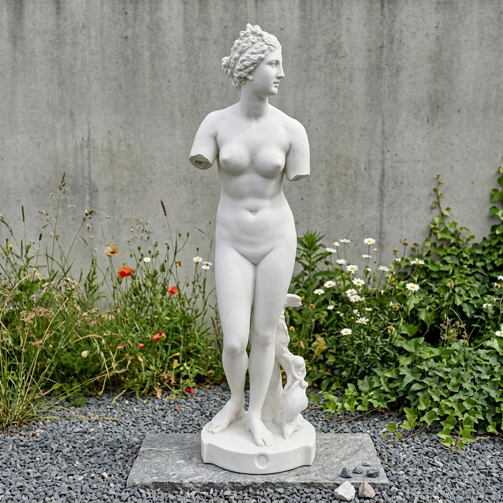 Estatua de Venus de Médici - Escultura de jardín a tamaño real (grande)