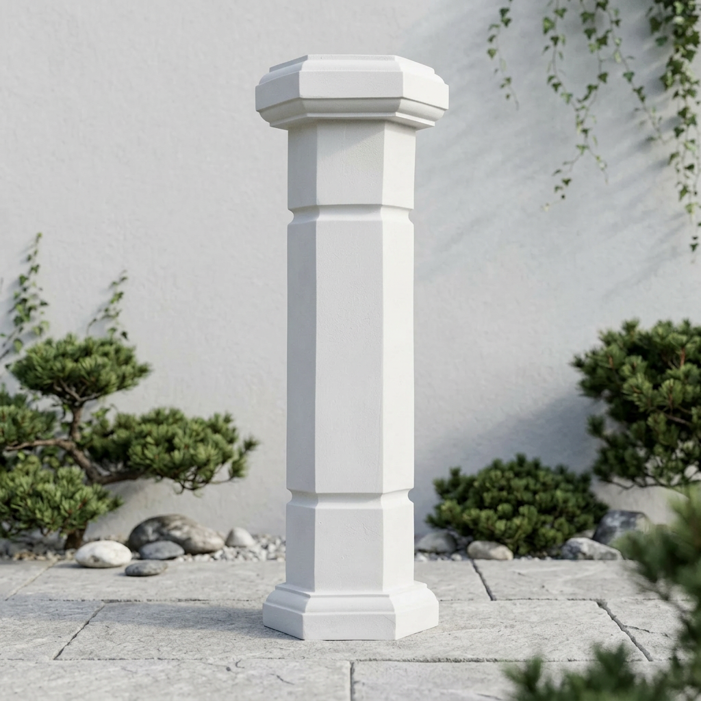 Columna grande para busto