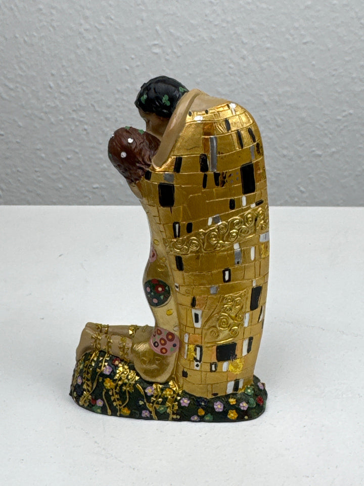 Escultura Amor – El Beso de Klimt (Pequeña, Estatua de Enamorados)