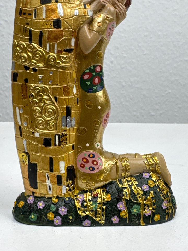 Escultura Amor – El Beso de Klimt (Pequeña, Estatua de Enamorados)