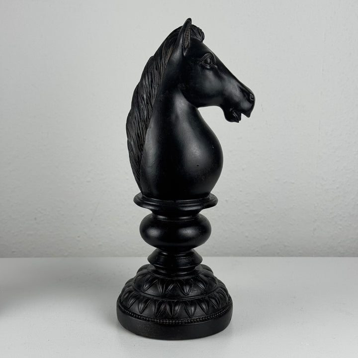 Estatuas de ajedrez (piezas de ajedrez de resina - juego de 3)