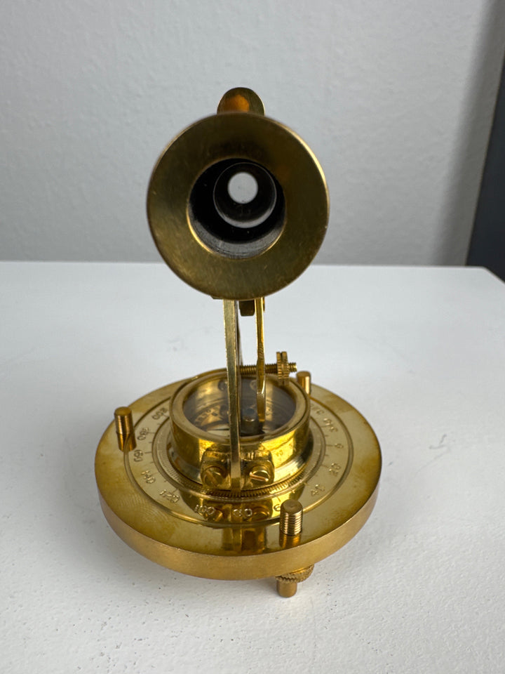 Telescopio de Mesa con Alidada (Latón)