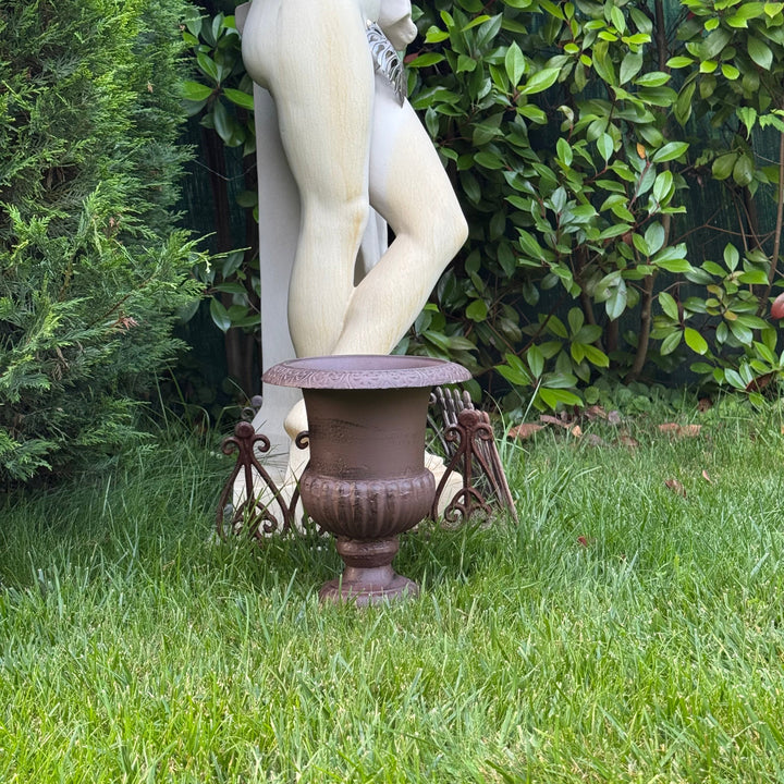 Jardinera en Urna de Hierro Fundido
