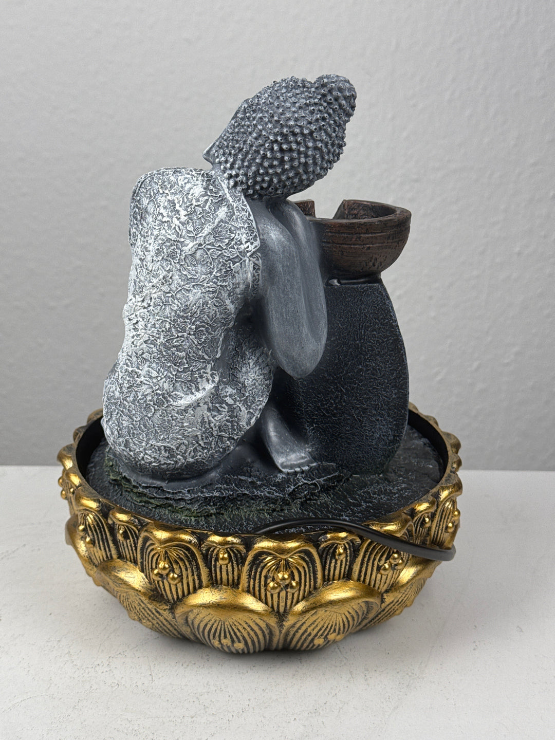 Fuente Interior de Buda – Tranquilidad Zen con Luz y Agua