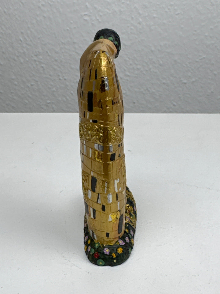 Escultura Amor – El Beso de Klimt (Pequeña, Estatua de Enamorados)