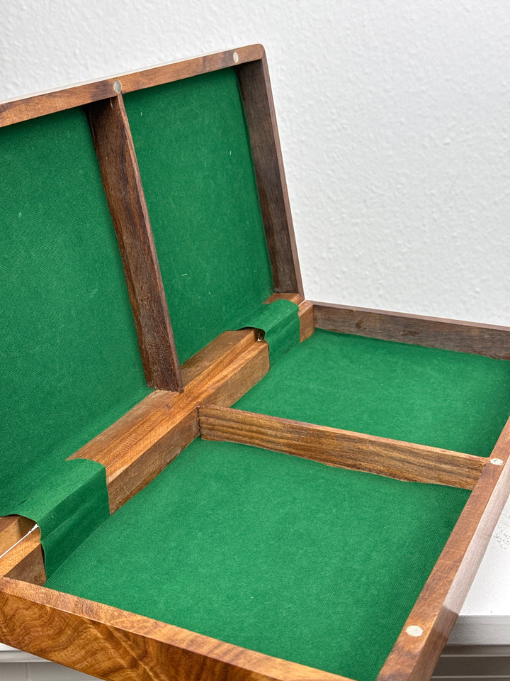 Juego de Ajedrez de Madera con Tablero (Mediano)