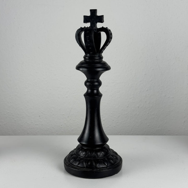 Estatuas de ajedrez (piezas de ajedrez de resina - juego de 3)