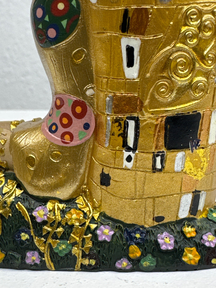 Escultura Amor – El Beso de Klimt (Pequeña, Estatua de Enamorados)