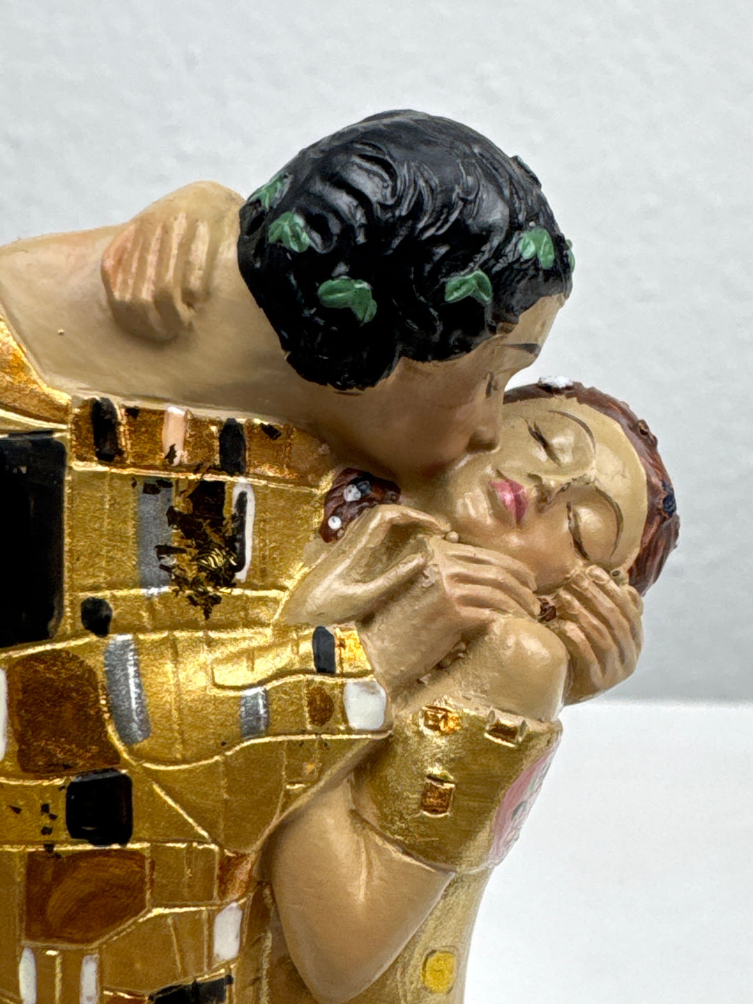 Escultura Amor – El Beso de Klimt (Pequeña, Estatua de Enamorados)