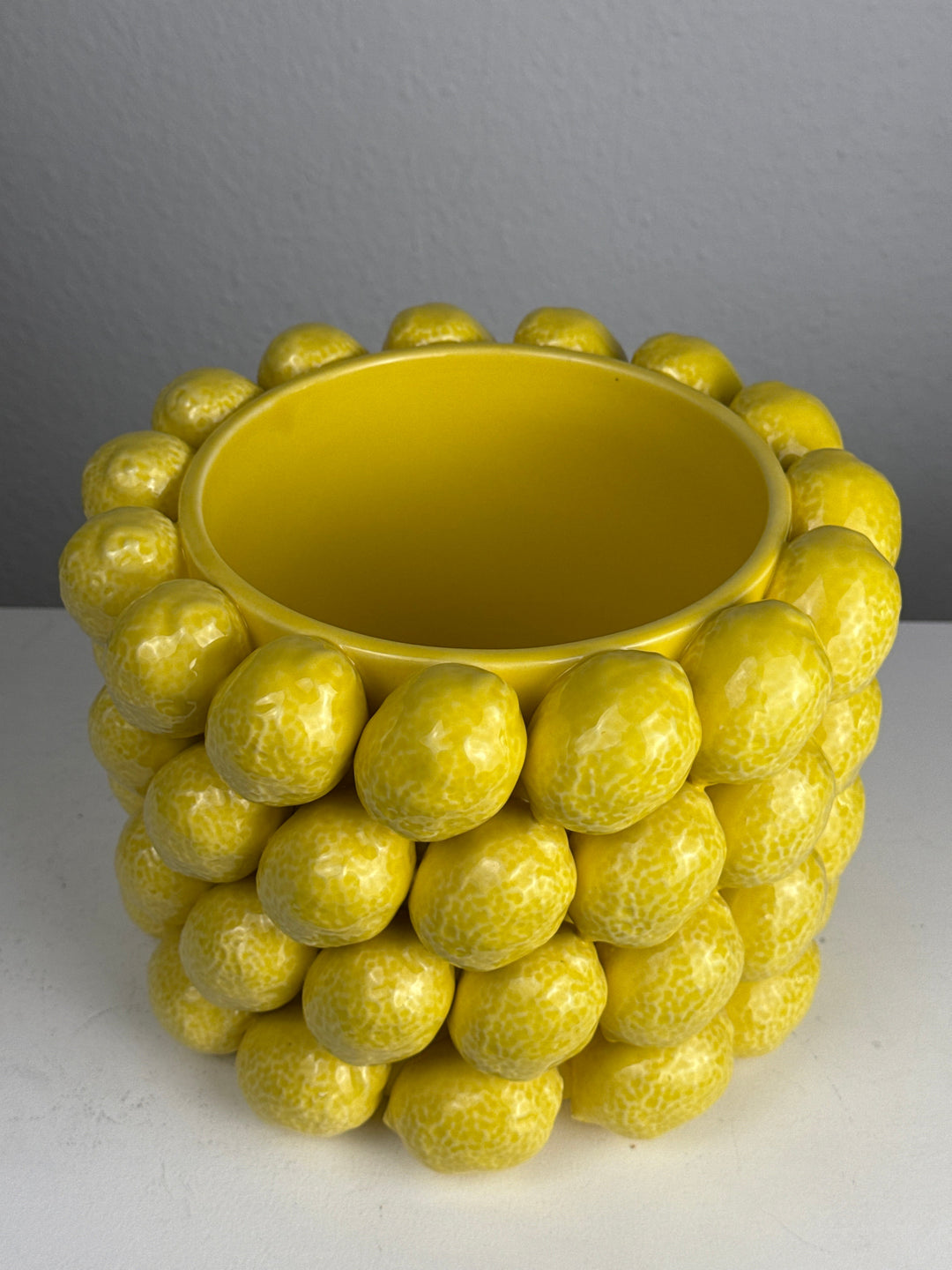 Jarrón de Limón (Cerámica Estilo Siciliano)