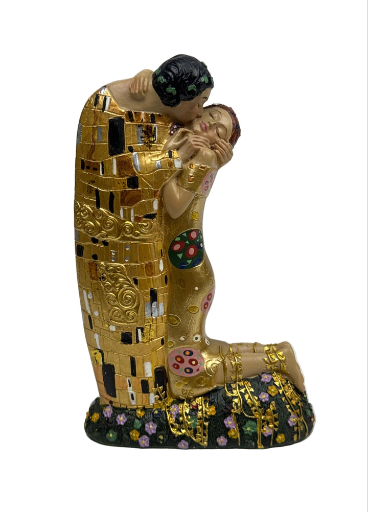 Escultura Amor – El Beso de Klimt (Pequeña, Estatua de Enamorados)
