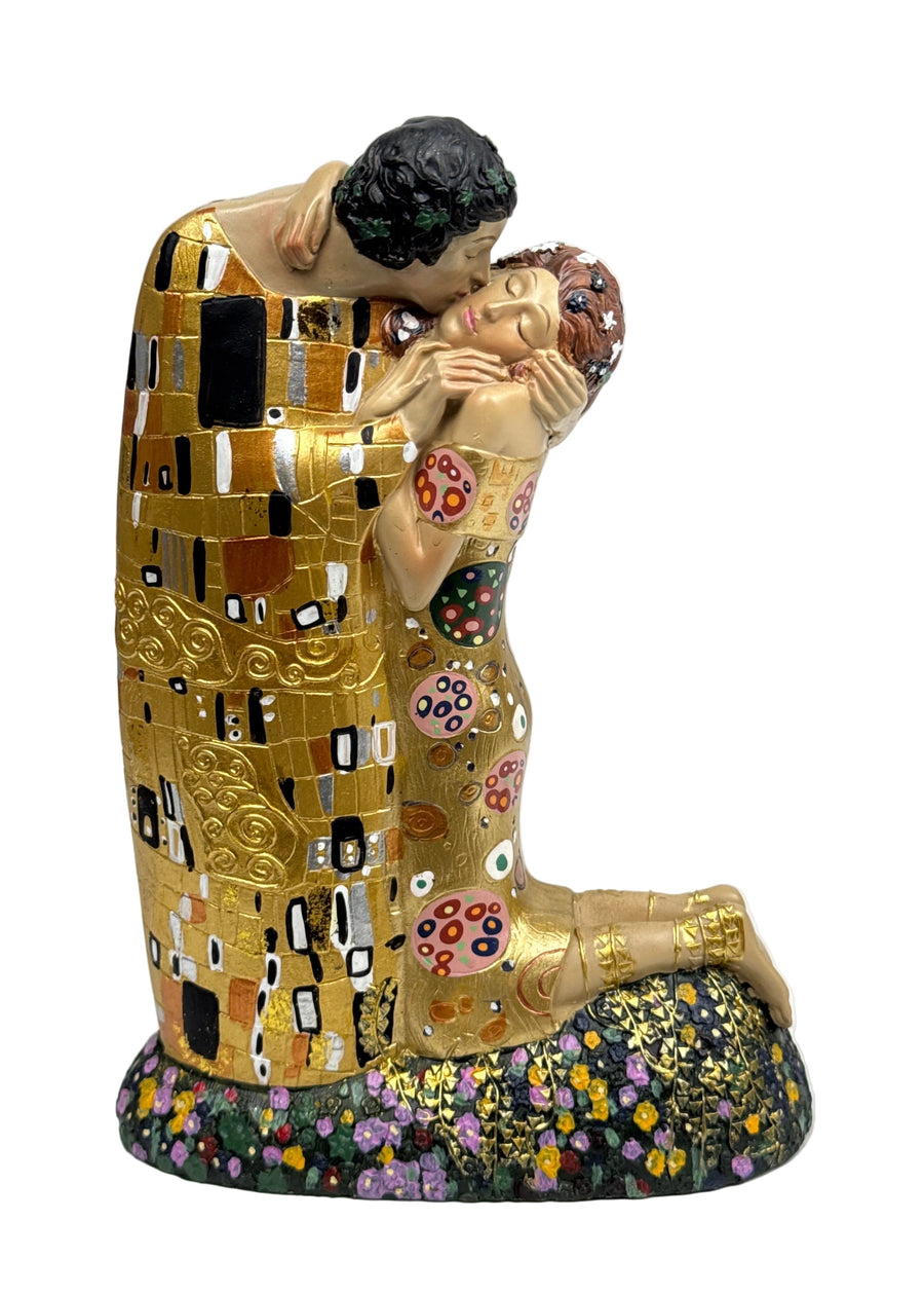 Escultura Amor – El Beso de Klimt (Estatua de Enamorados)