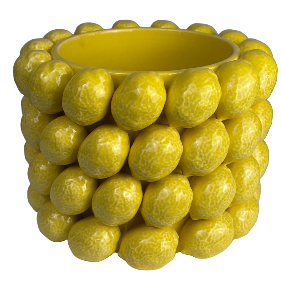 Jarrón de Limón (Cerámica Estilo Siciliano)
