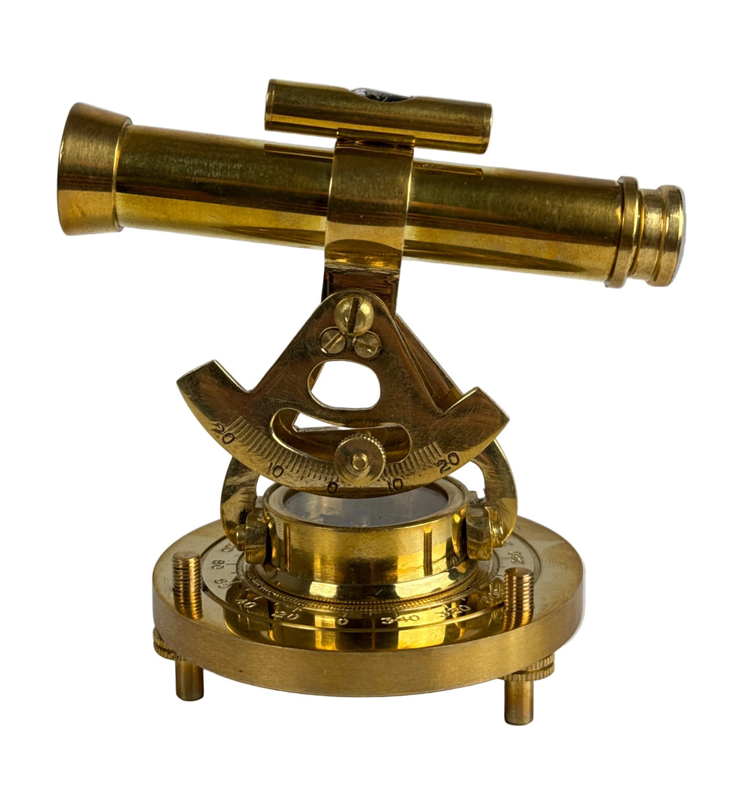Telescopio de Mesa con Alidada (Latón)