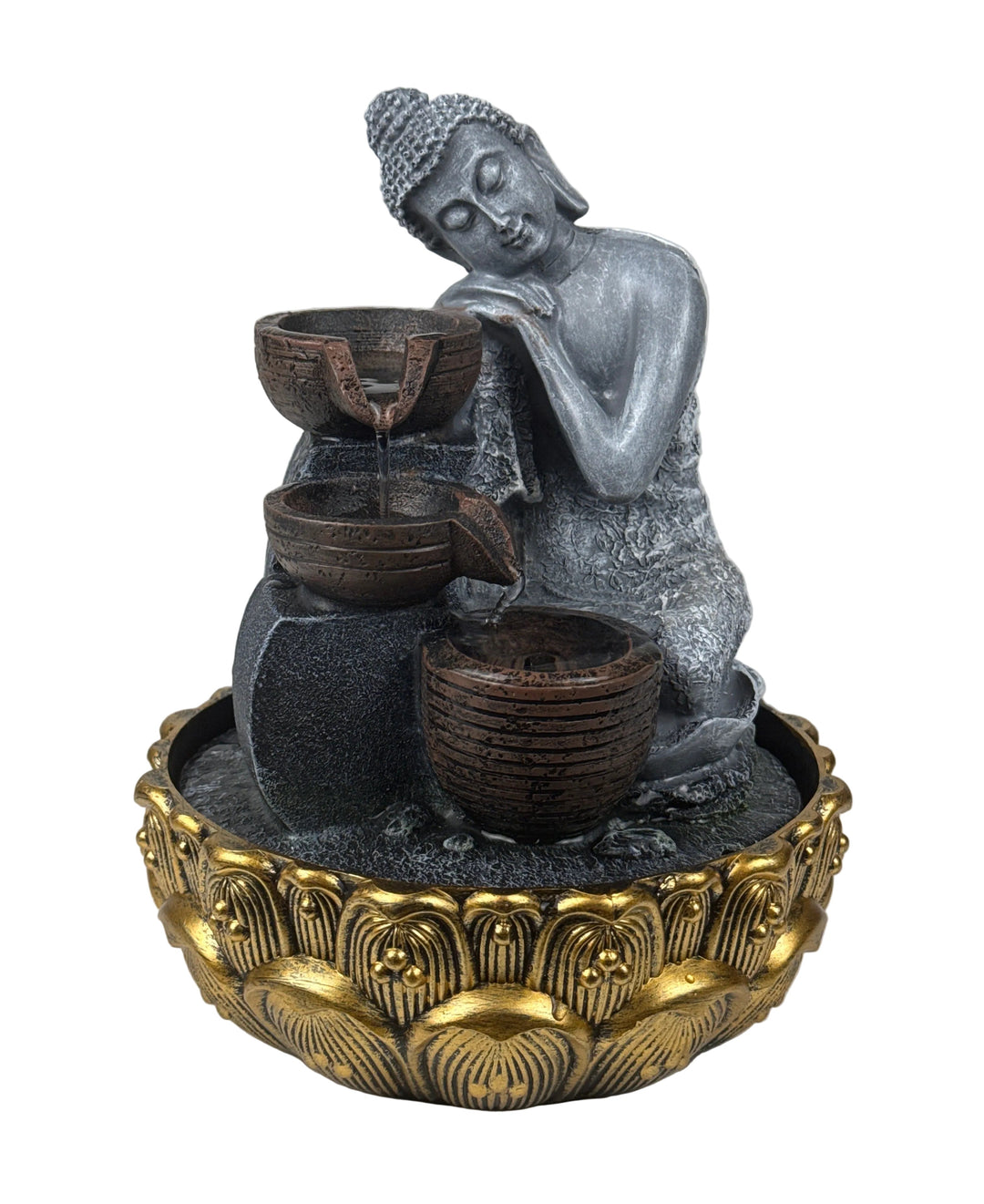 Fuente Interior de Buda – Tranquilidad Zen con Luz y Agua