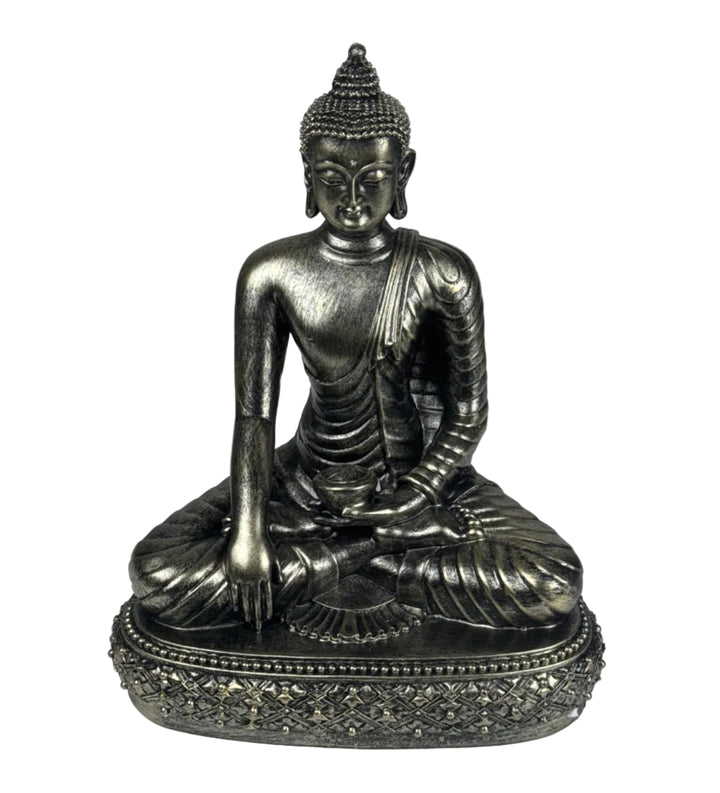 Estatua de Buda Meditando (Acabado en Bronce)