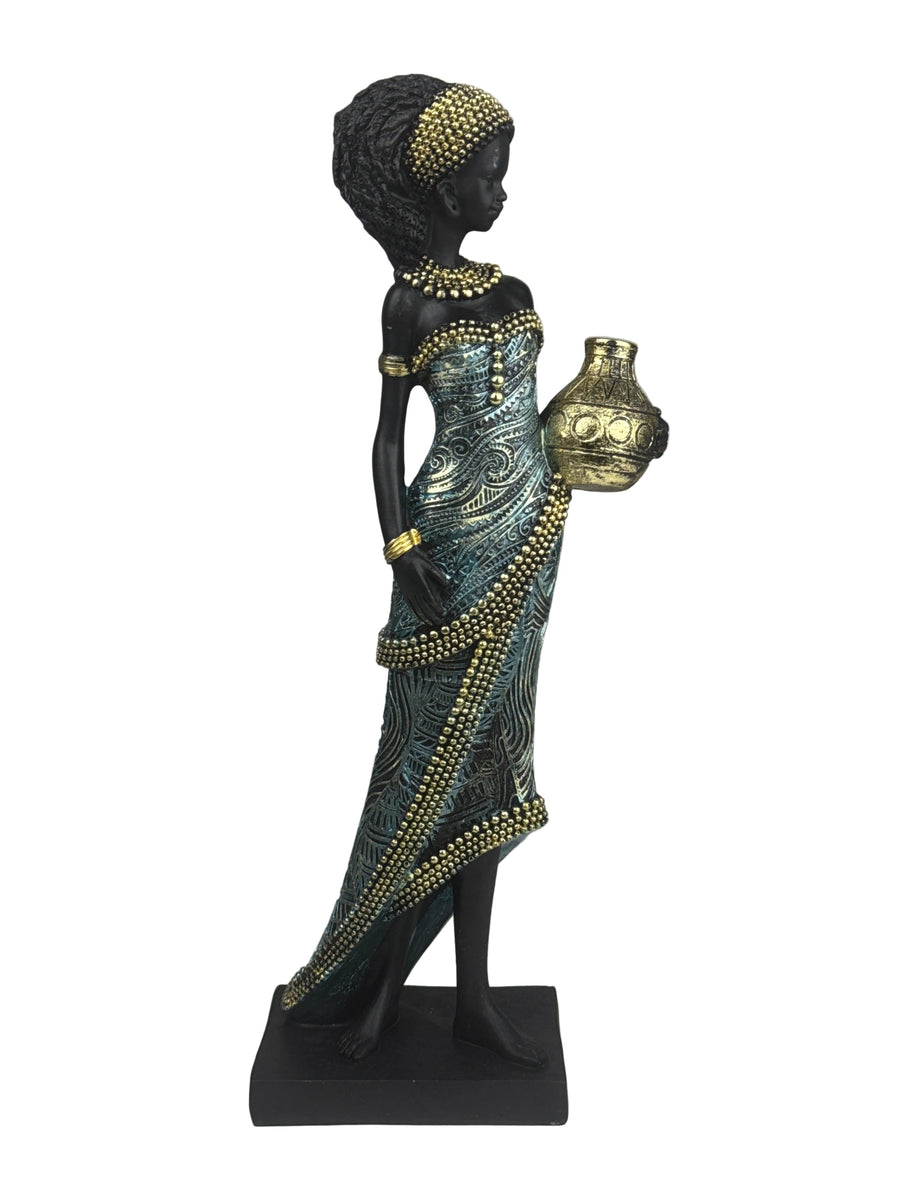 Estatua de Mujer Africana – Portadora de Agua