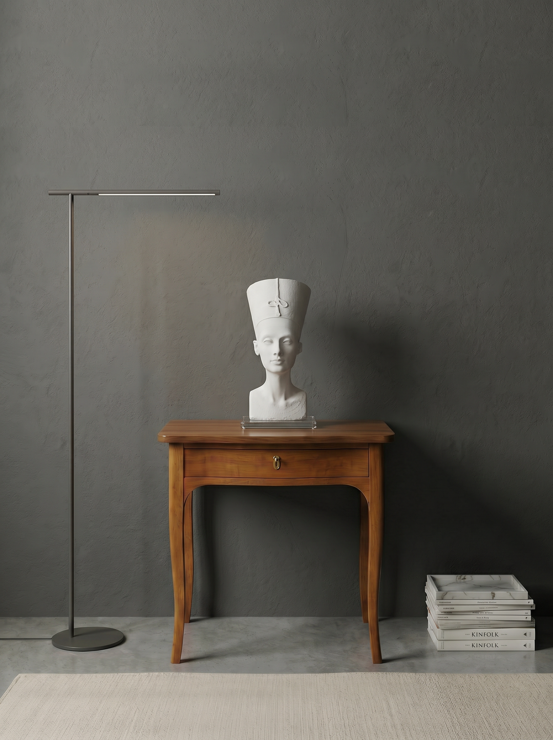 Busto de Nefertiti – Estatua Blanca (Museo Egipcio de Berlín)