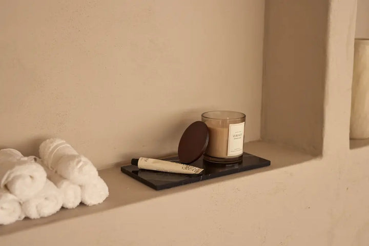 Bandeja De Mármol Negro (Mediana)