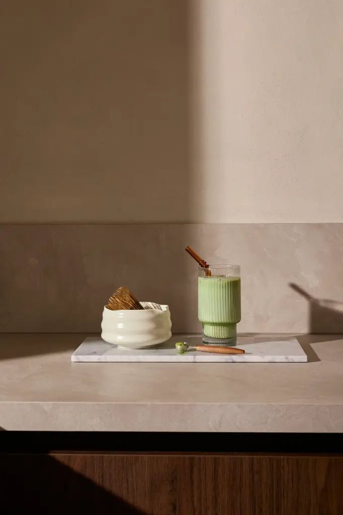 Bandeja De Mármol Blanco (Grande)