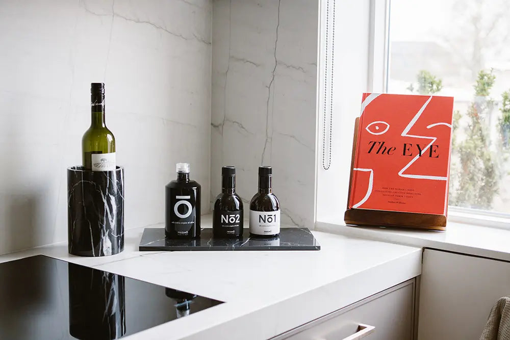 Bandeja De Mármol Negro (Grande)