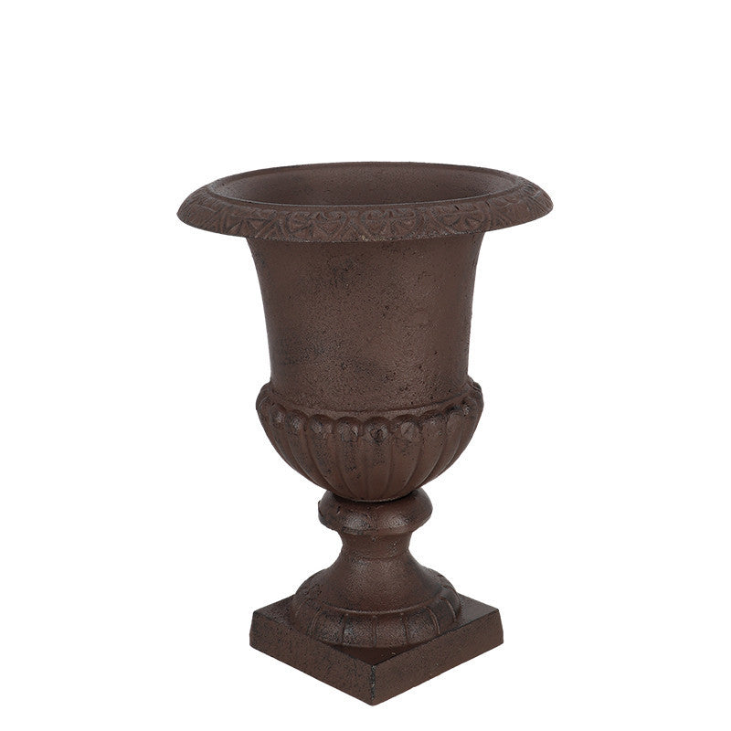 Macetero de jardín en hierro fundido (Grande)