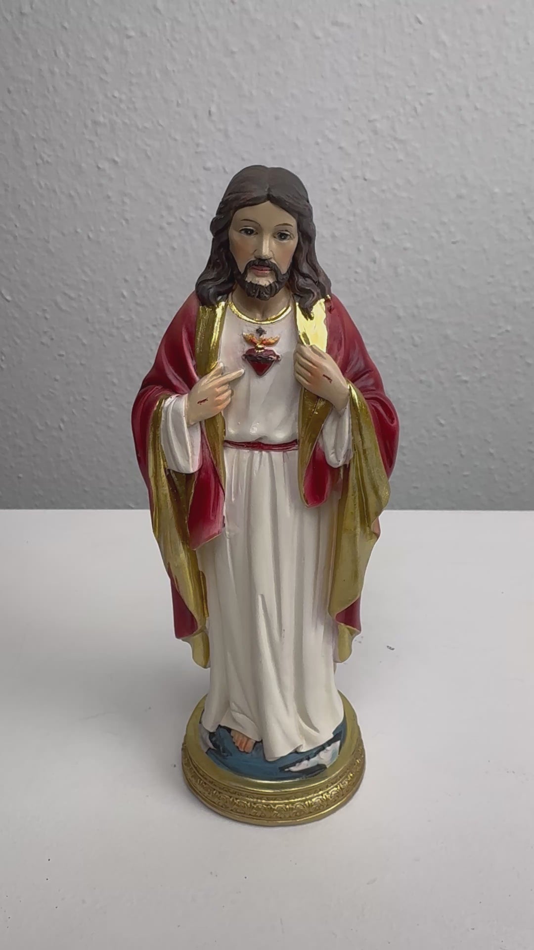 Estatua del Sagrado Corazón de Jesús (Pequeña)