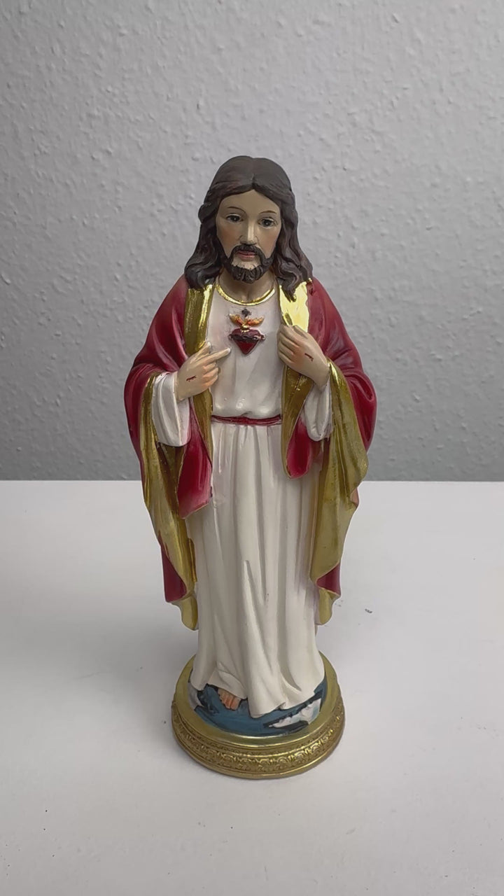 Estatua del Sagrado Corazón de Jesús (Pequeña)