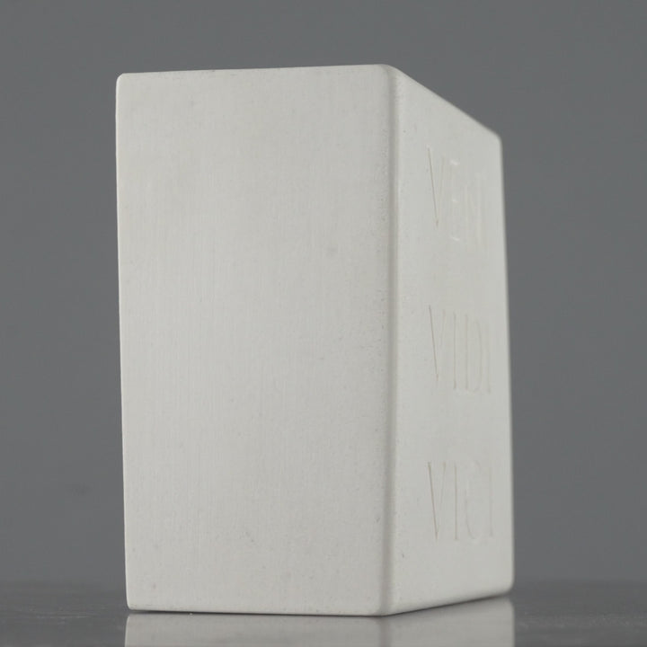 Sujetalibros Veni Vidi Vici – Escultura De Inscripción Romana